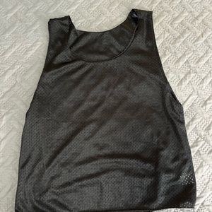 Mesh lacrosse tank top. Black XL